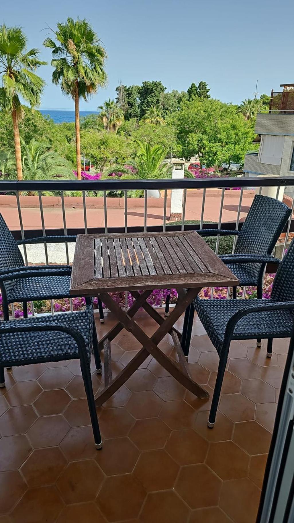 Tarracohomes-Th123 Apartment With Sea View Terrace In Cala Romana 塔拉戈纳 外观 照片